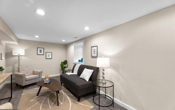 Hyattsville Basement Remodel – View 1