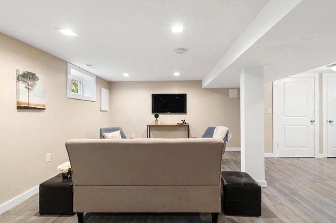 Mount Rainier Basement Remodel – View 1