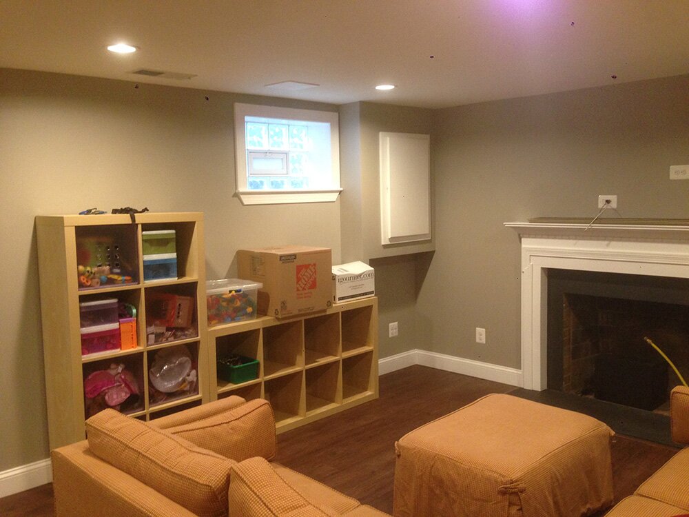 Surdus Basement Remodeling Family Room